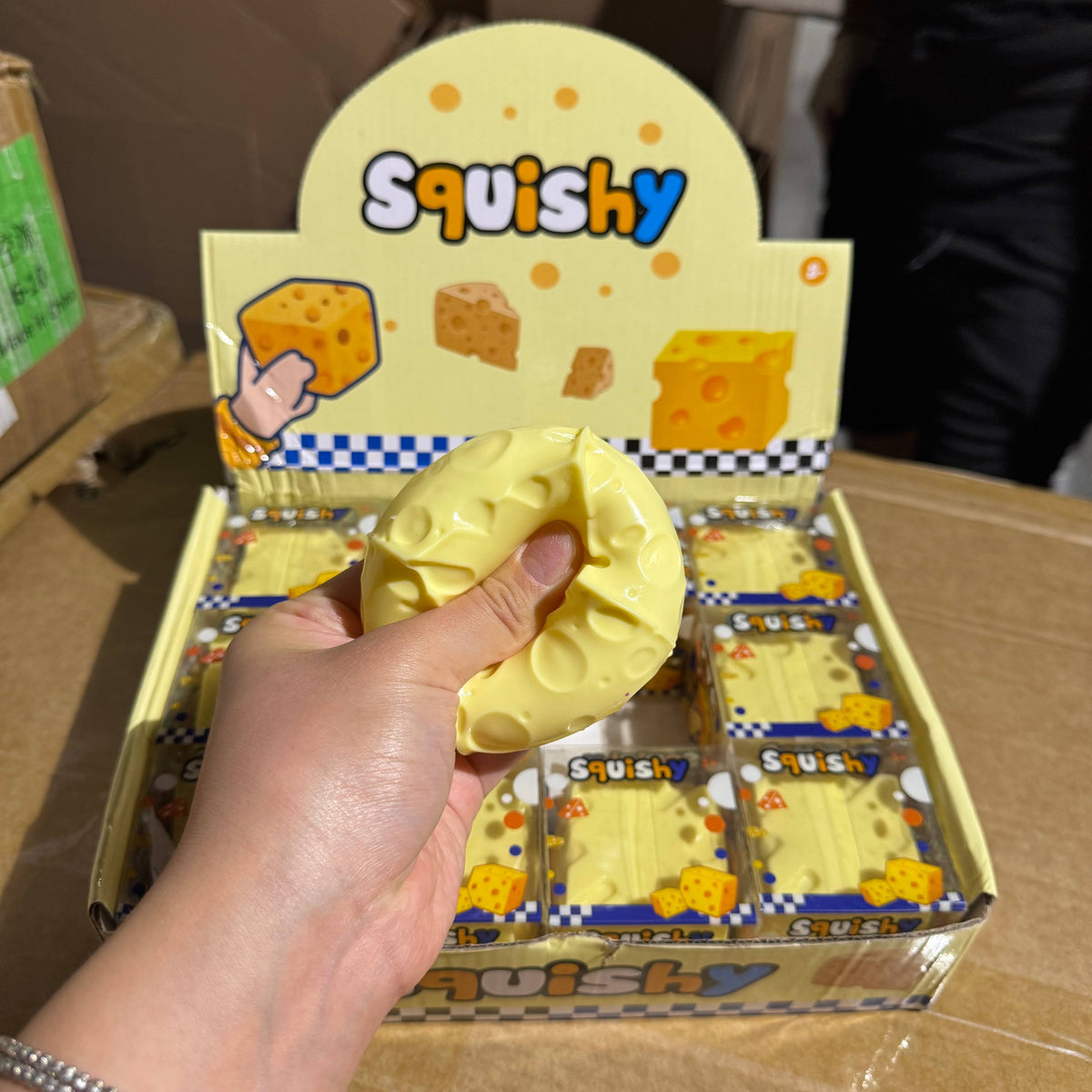 Coconut Oil Square Cheese Toy