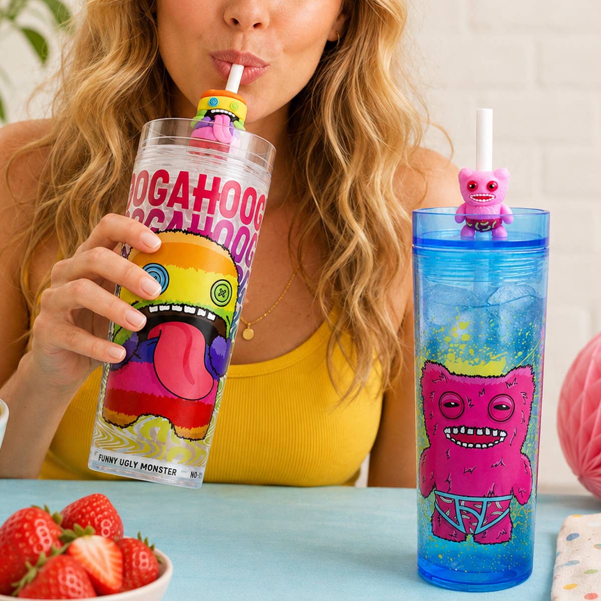 UPD 16FUGG Fuggler 16oz Water Bottle with Molded Straw - 6