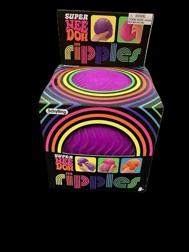 Super NeeDoh Ripples Purple Schylling XL Giant Sensory Squishy