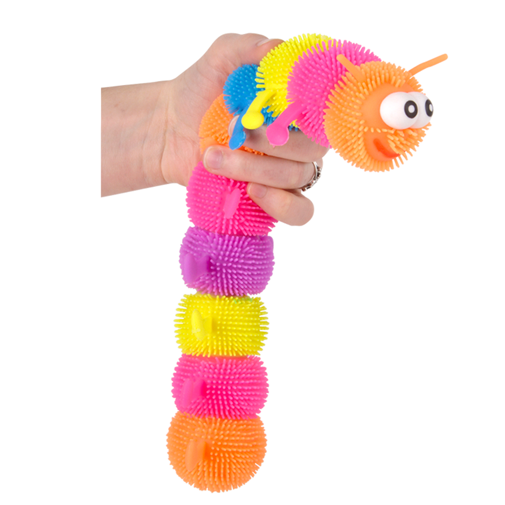 12" LIGHT-UP JUMBO CATERPILLAR PUFFER