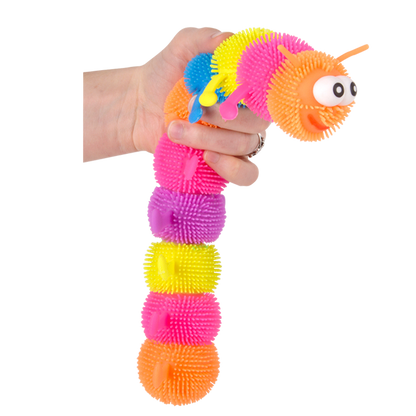 12" LIGHT-UP JUMBO CATERPILLAR PUFFER