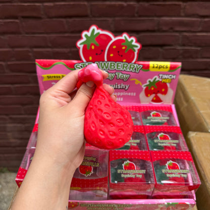 Crackling Crunchy Strawberry Squishy