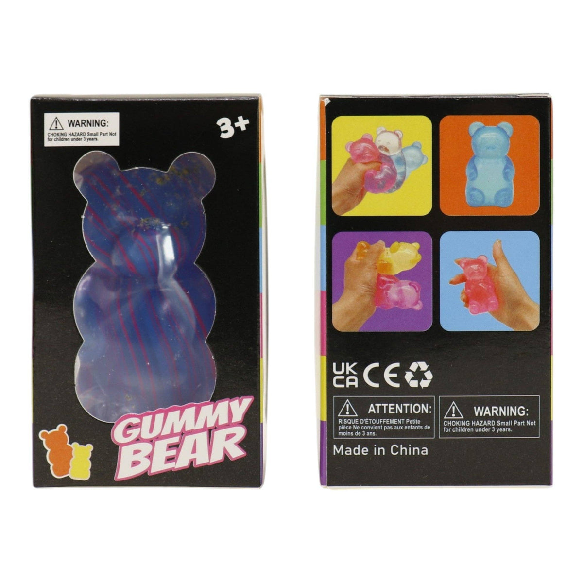 Marbled Gummy Bear Colorful Squishy