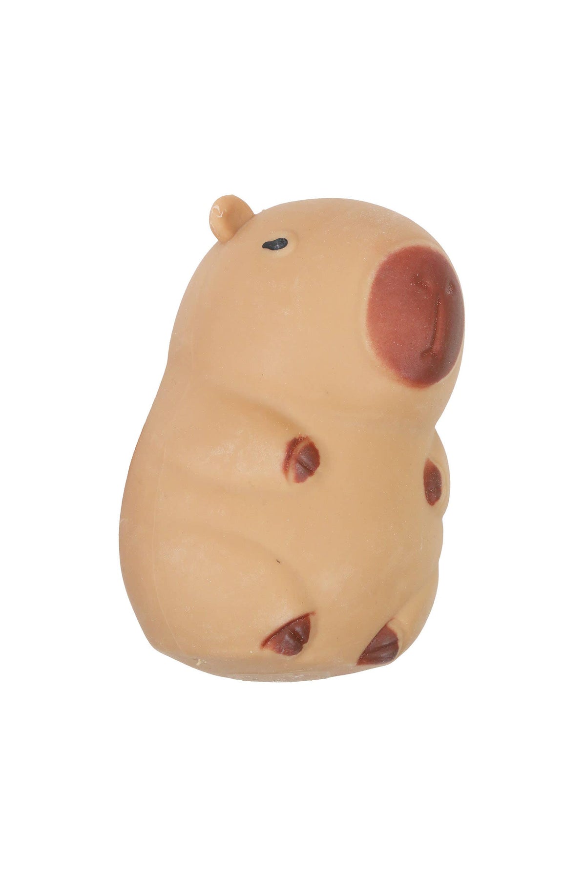 Sleepy Capybara Soft Fluffy Slime Filled TPR Squishy l