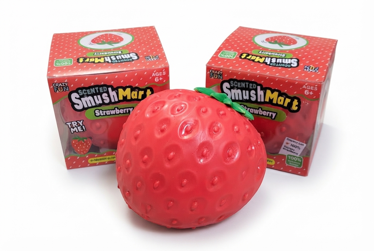 Jumbo Strawberry Scented Squish