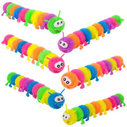 12" LIGHT-UP JUMBO CATERPILLAR PUFFER