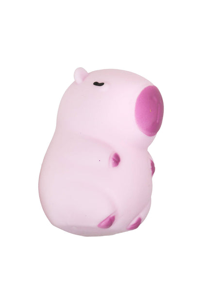 Sleepy Capybara Soft Fluffy Slime Filled TPR Squishy l