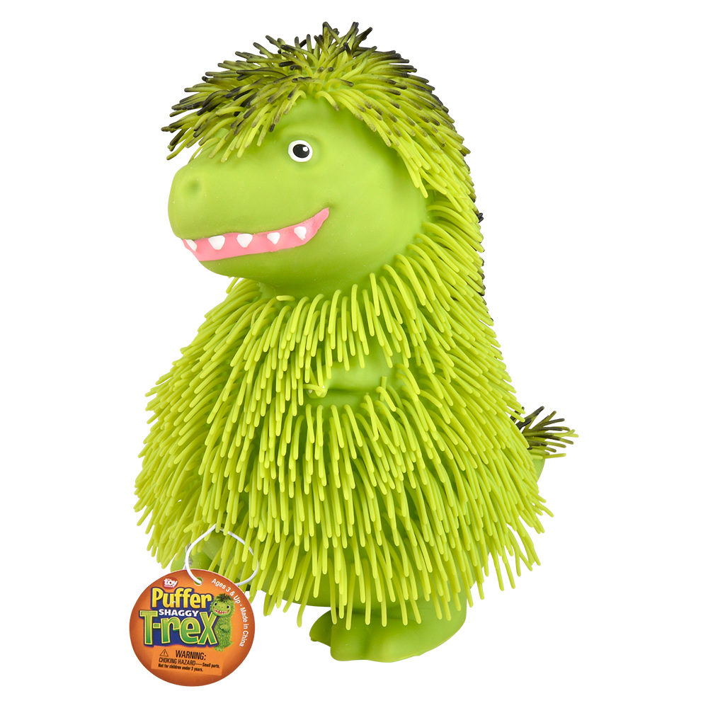10" SHAGGY PUFFER T-REX