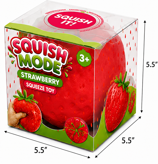 Squishy Mode Jumbo Strawberry Sensory Toys