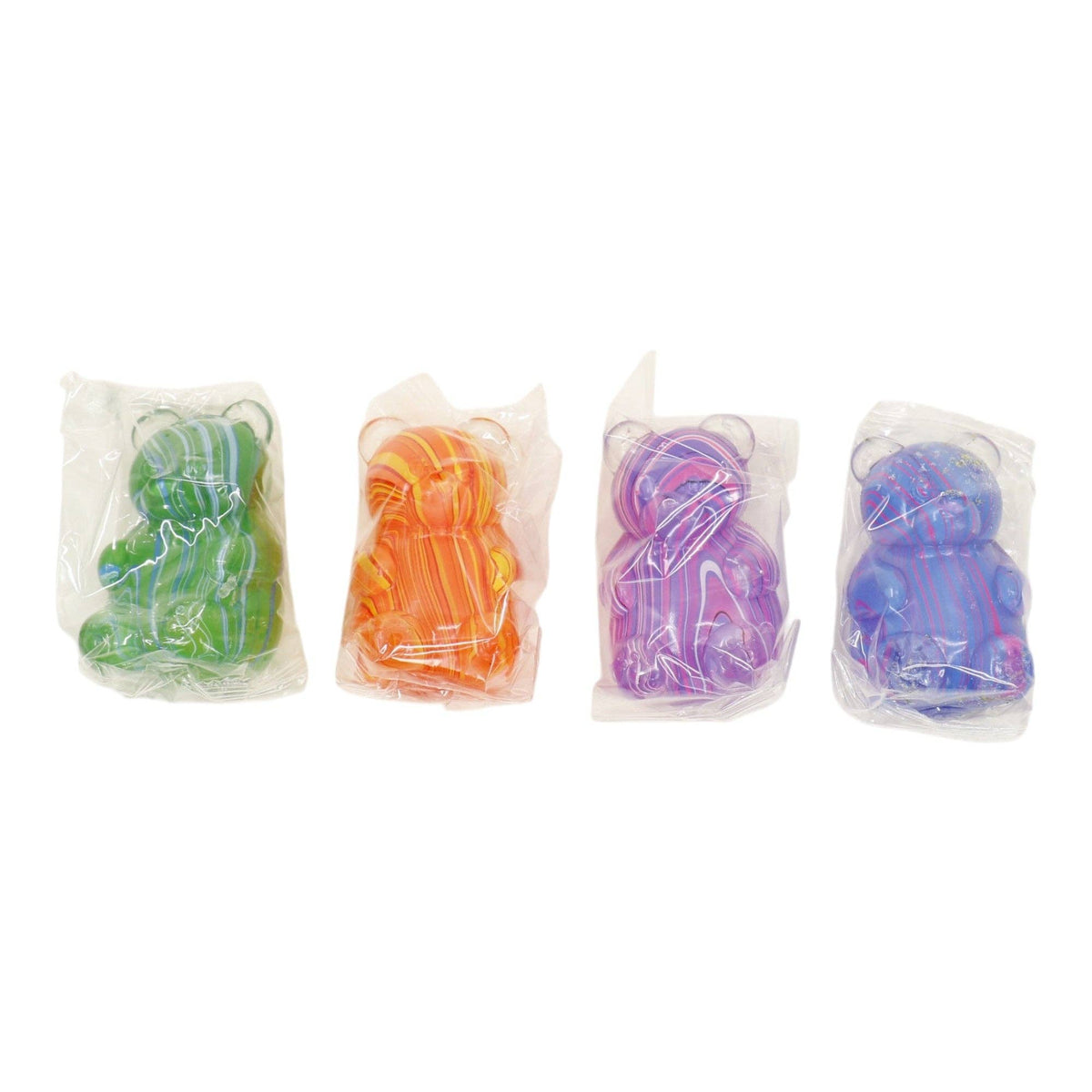 Marbled Gummy Bear Colorful Squishy