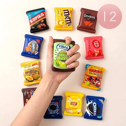 - Snack Package Squeeze Squishy Stress Relief Toy Set