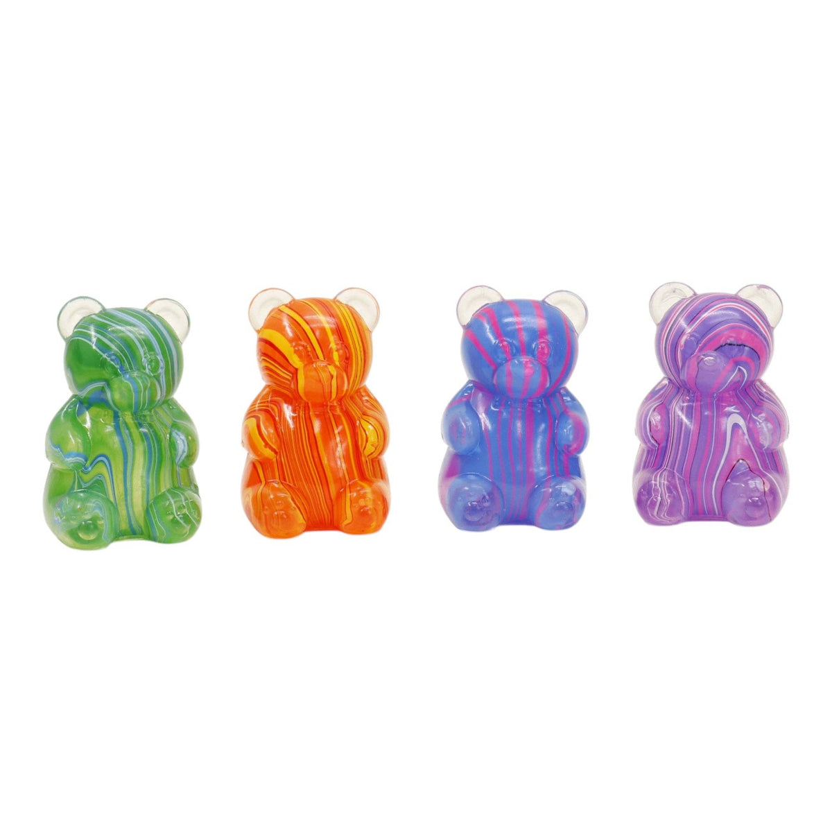 Marbled Gummy Bear Colorful Squishy