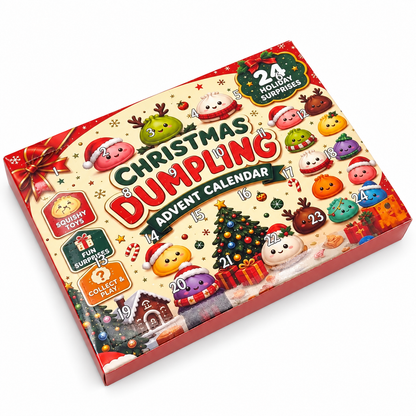 24-Day Christmas Emoji Dumpling Squishy Advent Calendar: Random