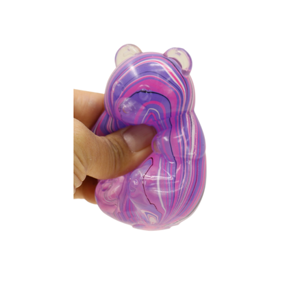 Marbled Gummy Bear Colorful Squishy