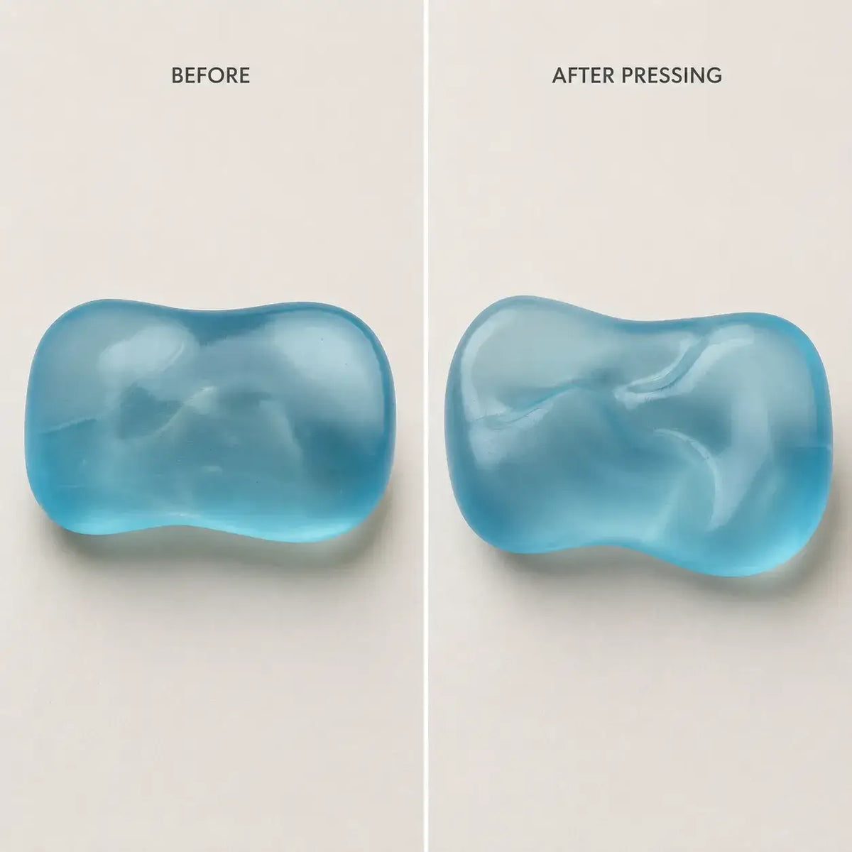 Moldable Transparent Soap Squishy Toy – Shape-Holding Stress: Random