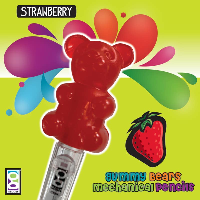 Scented Gummy Bear .7mm Mechanical Pencil