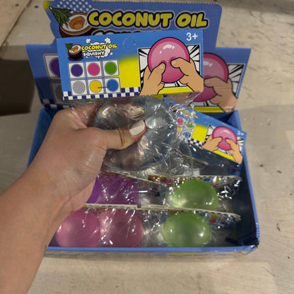 Coconut Oil Vaseline Colorful Round Ball Toy