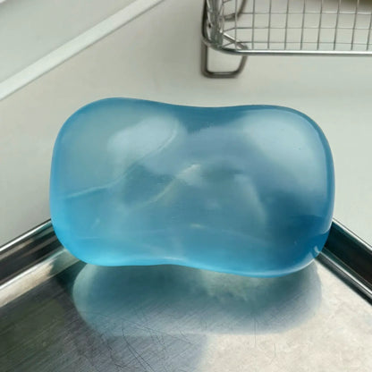 Moldable Transparent Soap Squishy Toy – Shape-Holding Stress: Random