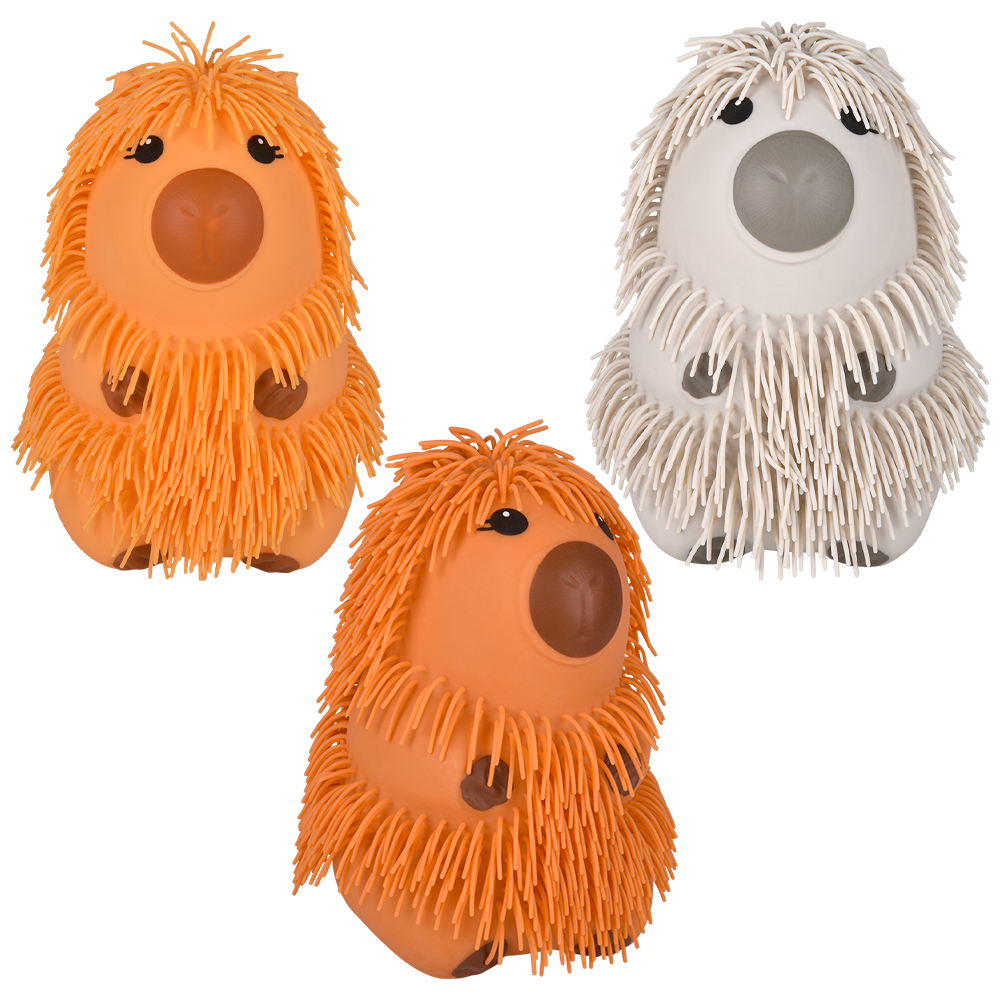 8" SHAGGY PUFFER CAPYBARA