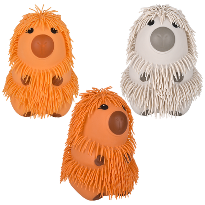 8" SHAGGY PUFFER CAPYBARA