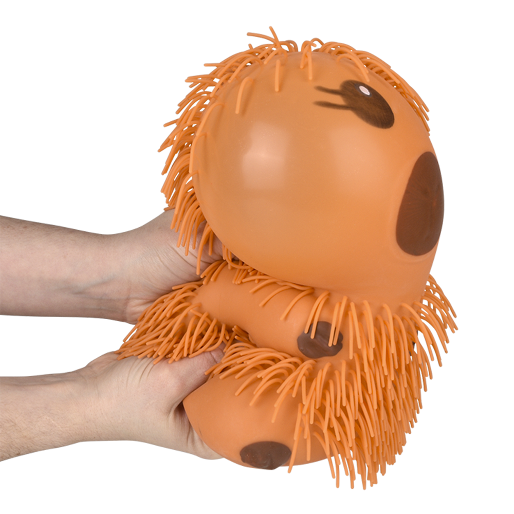 8" SHAGGY PUFFER CAPYBARA