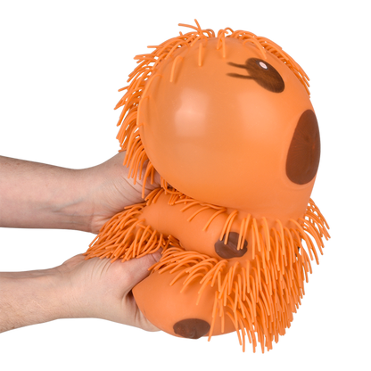 8" SHAGGY PUFFER CAPYBARA