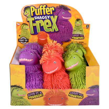 10" SHAGGY PUFFER T-REX