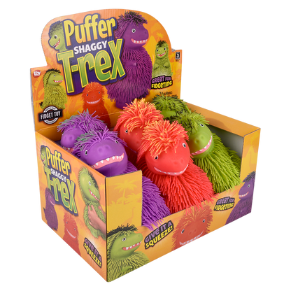 10" SHAGGY PUFFER T-REX