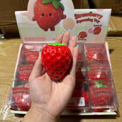 Crackling Crunchy Strawberry Squishy