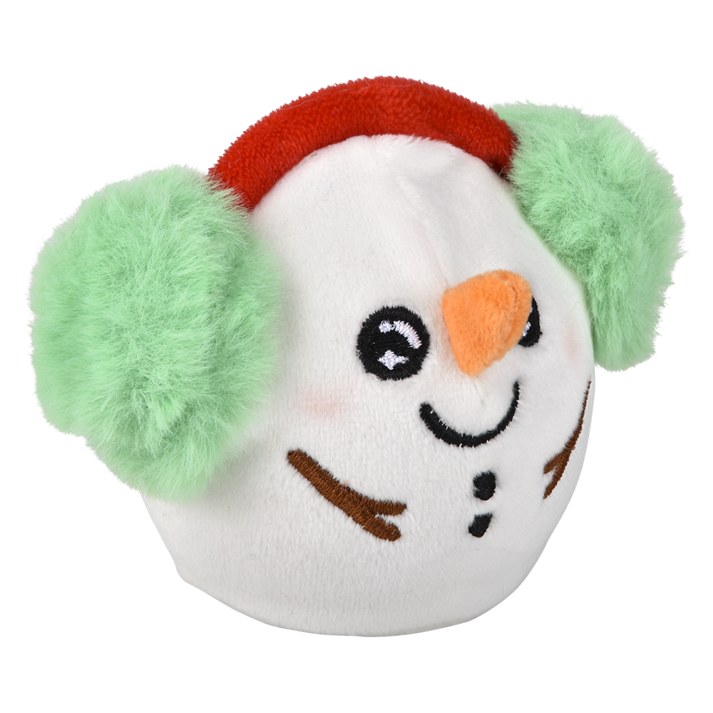 3" CHRISTMAS SQUEEZY BEAD PLUSH
