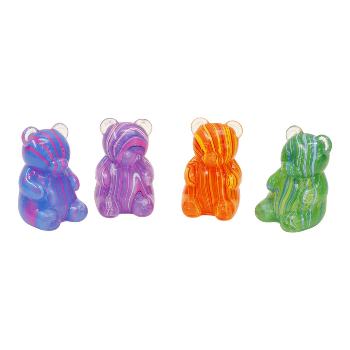 Marbled Gummy Bear Colorful Squishy