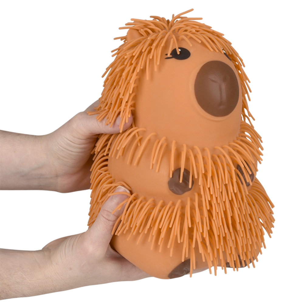8" SHAGGY PUFFER CAPYBARA