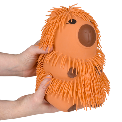 8" SHAGGY PUFFER CAPYBARA