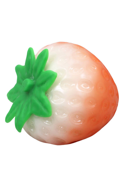 JUMBO Strawberry UV Light Changing Slime Filled Squishy: ASSORTED / ONE SIZE