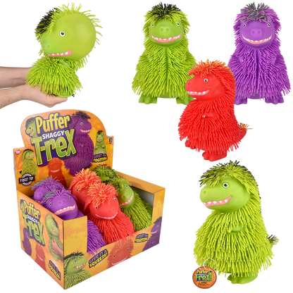 10" SHAGGY PUFFER T-REX