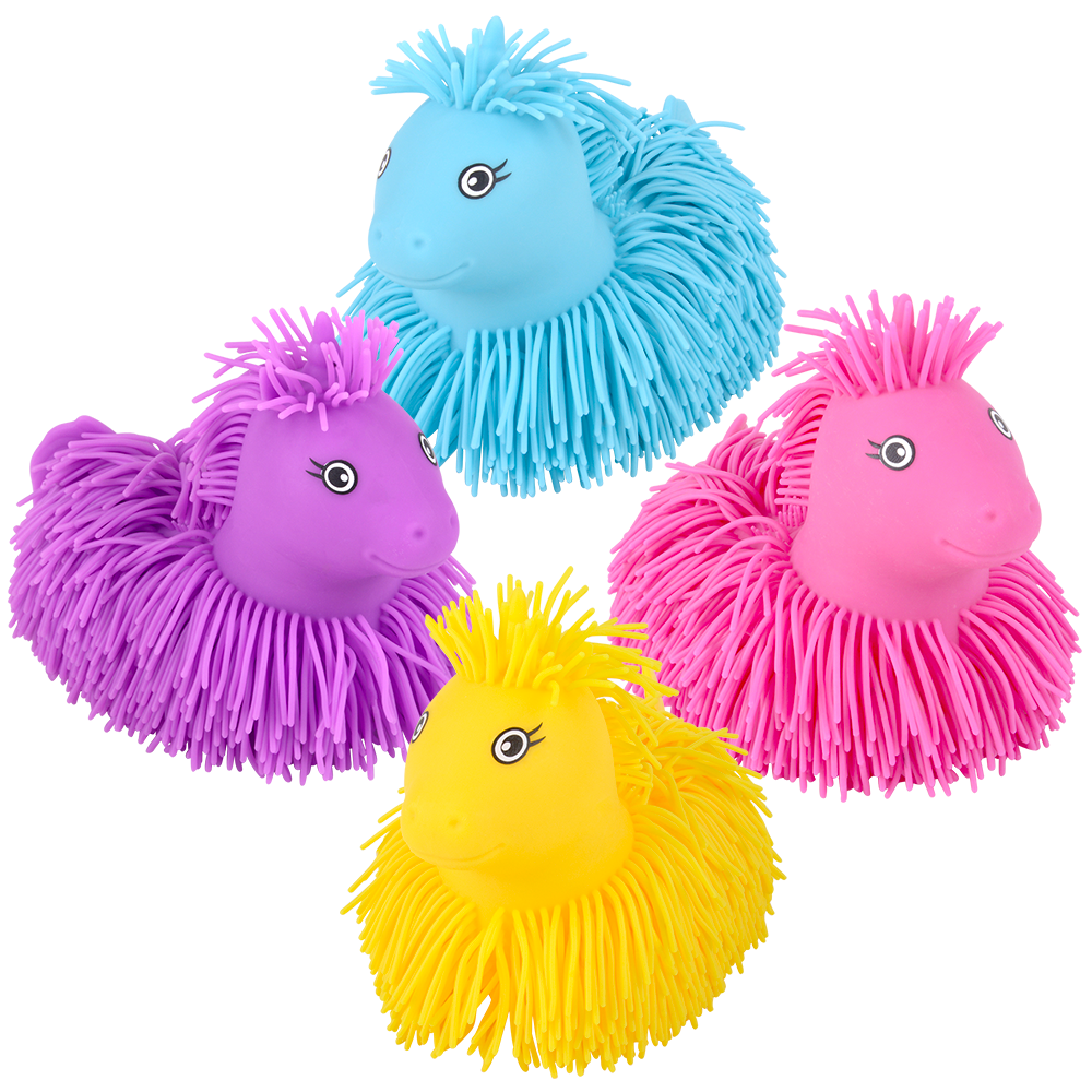 7" SHAGGY PUFFER UNICORN