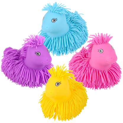 7" SHAGGY PUFFER UNICORN