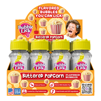 BubbleLick™ Buttered Popcorn