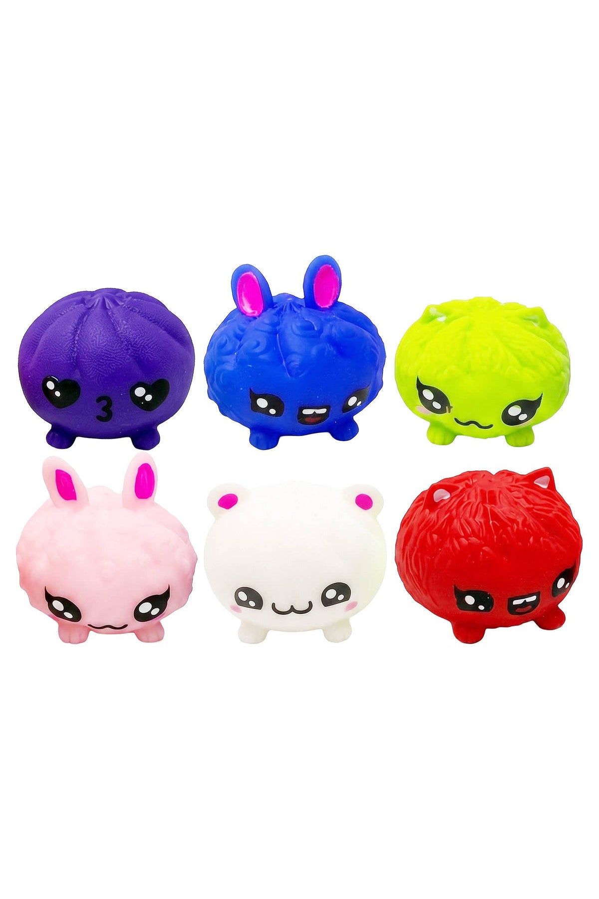 Mini Animal Dumpling Bun Slime Filled Squishy Mystery Bag: ASSORTED / ONE SIZE