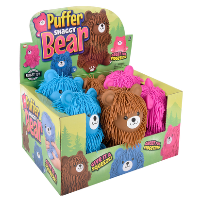 10" SHAGGY PUFFER BEAR