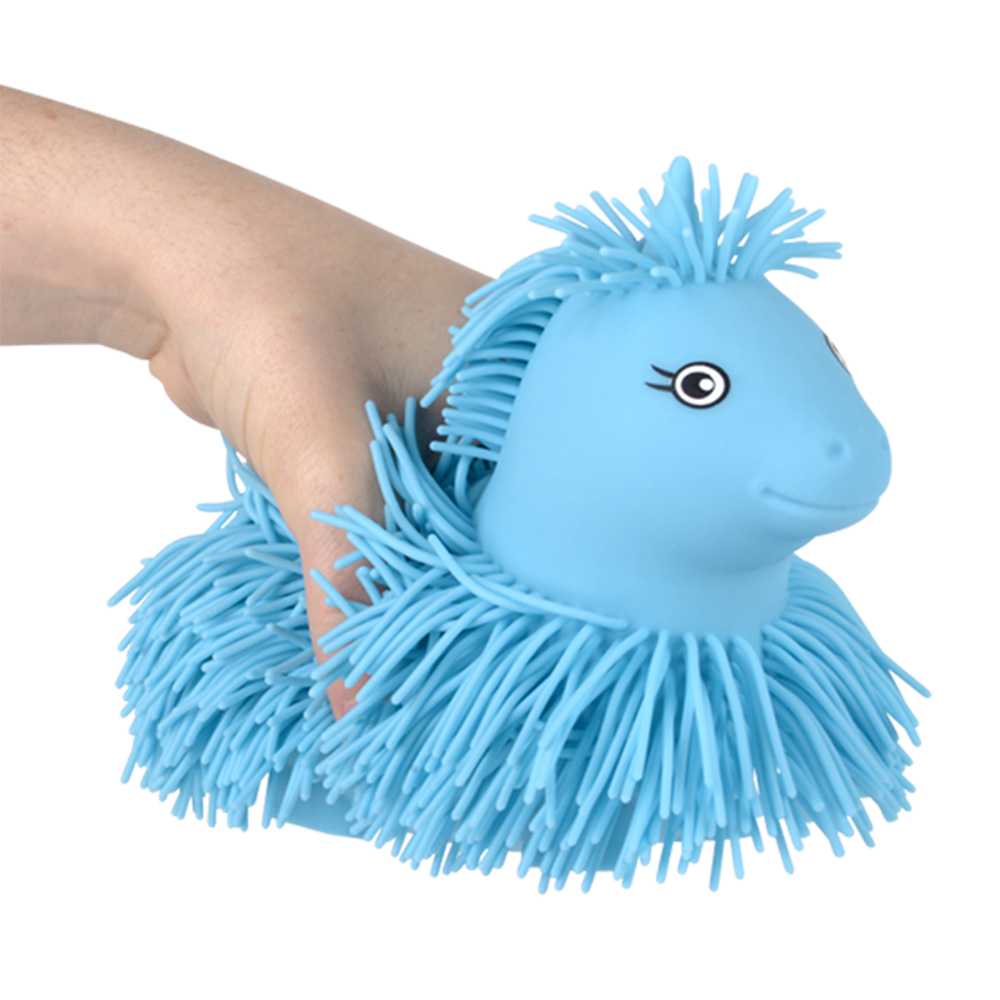 7" SHAGGY PUFFER UNICORN
