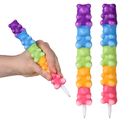 8.25" SQUISH YUMMY BEAR PENS
