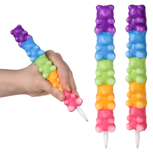 8.25" SQUISH YUMMY BEAR PENS