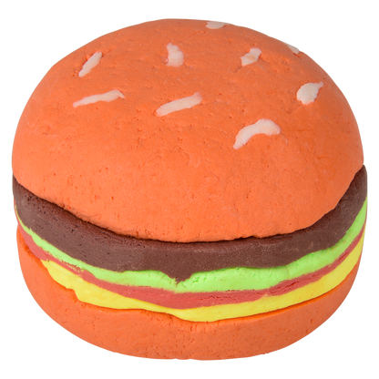 3.2" CHEESEBURGER CLAY SLIME