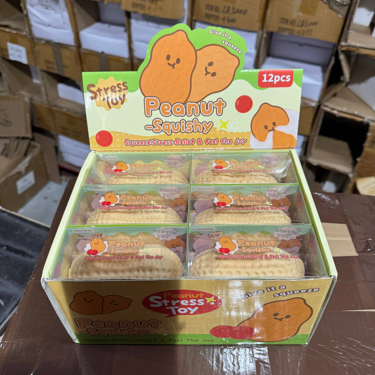 Crackling Crunchy Large Peanut Squishy | A208