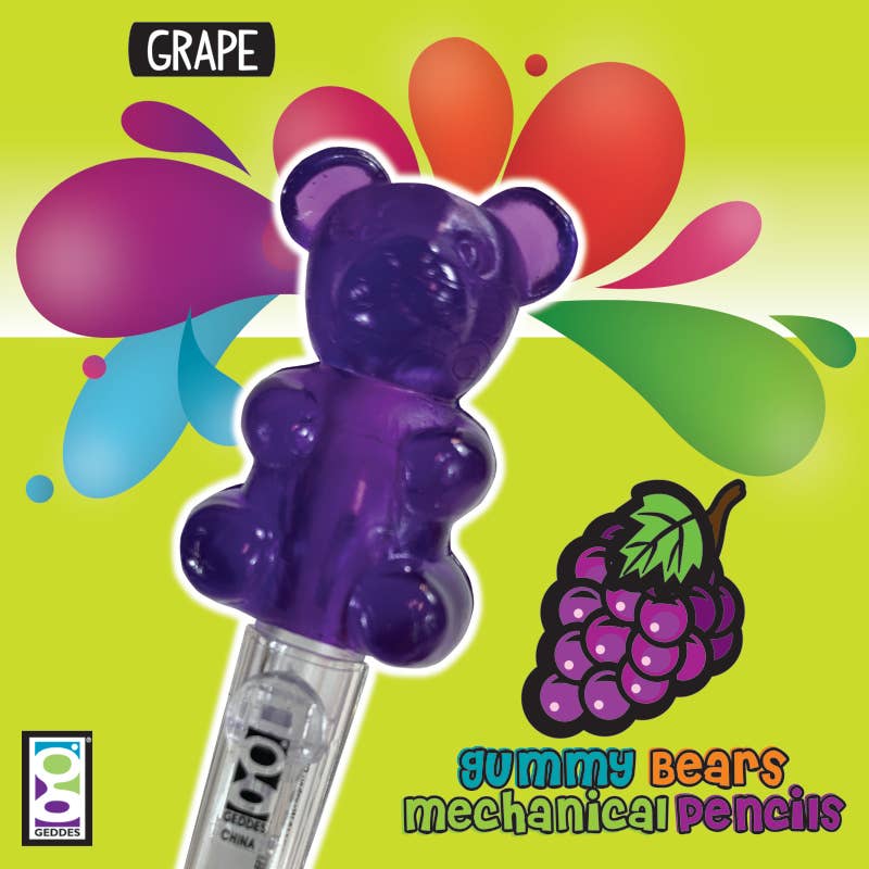 Scented Gummy Bear .7mm Mechanical Pencil