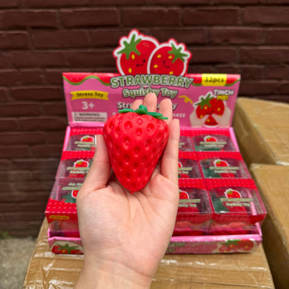 Crackling Crunchy Strawberry Squishy