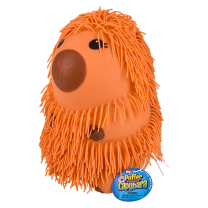 8" SHAGGY PUFFER CAPYBARA