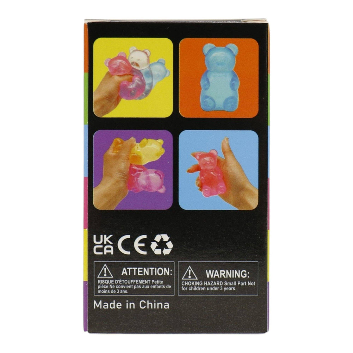 Marbled Gummy Bear Colorful Squishy