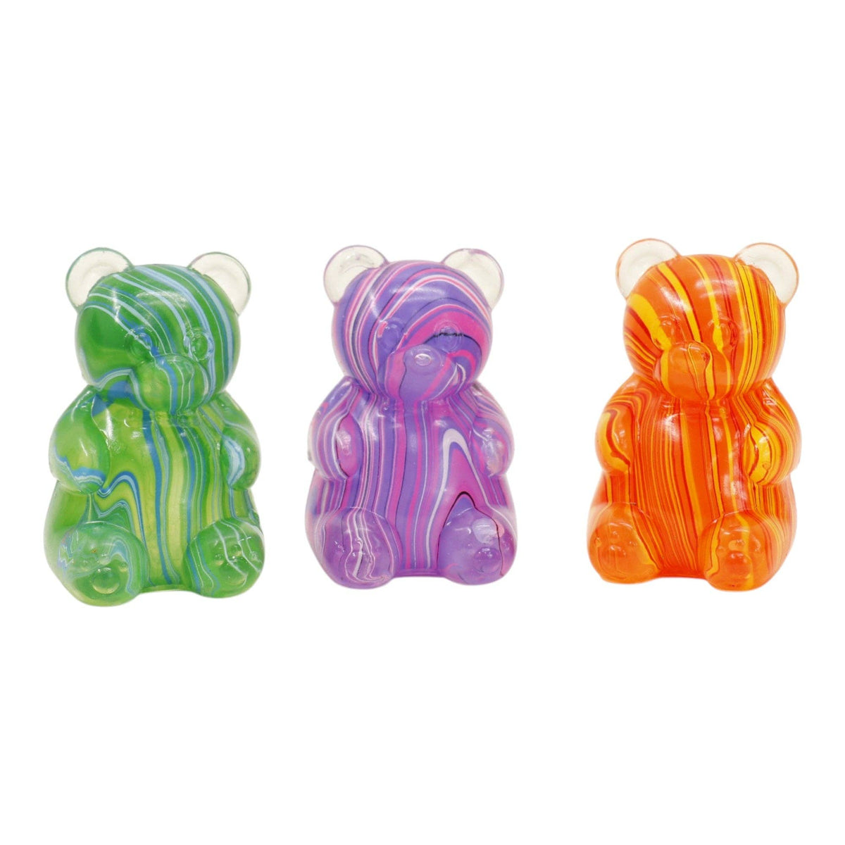 Marbled Gummy Bear Colorful Squishy